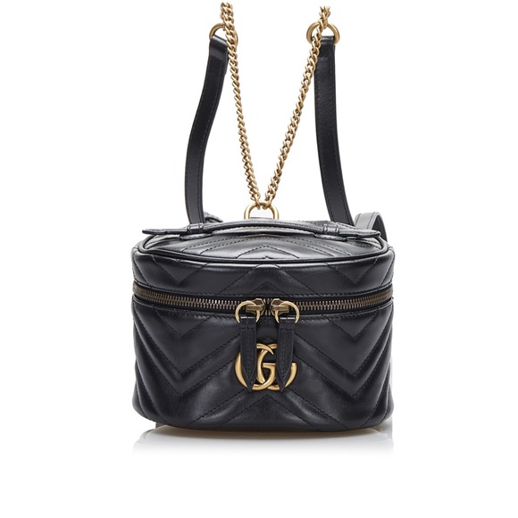 SOLD / Gucci Marmont chain backpack - Picture 2 of 11